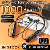 Wireless Bluetooth 5.3 Neckband Headphones Mic Headset Stereo Earbuds Earphone Wireless Bluetooth 5.3 Neckband Headphones Mic Headset Stereo Earbuds Earphone
