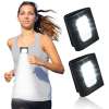 GOANDO 2 Pack Safety Jogging LED Light, Black, Water Resistant, 4 Modes, USB ...
