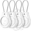 4 Pack Waterproof Airtag Holder Compatible with Apple Airtag, Secure Lock Anti-L 4 Pack Waterproof Airtag Holder Compatible with Apple Airtag, Secure Lock Anti-L