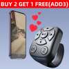 Black Bluetooth Page Turner Ring TikTok Remote Control for Smartphone Scrolling Black Bluetooth Page Turner Ring TikTok Remote Control for Smartphone Scrolling