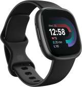 Fitbit Versa 4 Black Fitness Smartwatch with GPS, 24/7 Heart Rate