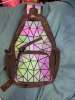 Women's Geometric Luminous Crossbody Shoulder Bag Versatile Straps Women's Geometric Luminous Crossbody Shoulder Bag Versatile Straps