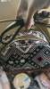 Rossetti Aztecs Hand Painted Cross Body Purse Shoulder Bag Rossetti Aztecs Hand Painted Cross Body Purse Shoulder Bag