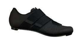 Fizik Tempo R5 Powerstrap Road Cycling Shoes, Black/Black, M44