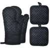 4Pcs Silicone Oven Mitts and Pot Holders Heavy Duty Cooking Gloves Kitchen Tool 4Pcs Silicone Oven Mitts and Pot Holders Heavy Duty Cooking Gloves Kitchen Tool