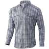 Men's Stretch Lite Long Sleeve Performance Hunting Button Down Shirt, Night O...