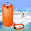 Inflatable Open Water Swim Buoy Air Dry Bag Device Buoy Tow Float Swimming US