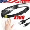COB LED Headlamp USB Rechargeable Headlight Torch Work Light Bar Head Band Lamp COB LED Headlamp USB Rechargeable Headlight Torch Work Light Bar Head Band Lamp
