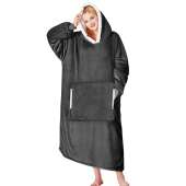 yescool Wearable Blanket Hoodie - Birthday Christmas Gifts oversized, Grey