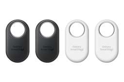 Samsung Galaxy SmartTag2, Bluetooth Tracker, Locator Tracking Device, Item Finder for Keys, Wallet, Luggage, Use w/Phones Tablets Android 11 or Later, 2023, 4 Pack, 2 Black, 2 White