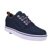 HEELYS Unisex, Pro 20 Emb (Little Kid/Big Kid/Adult), Navy Plaid, 7 Men's, 8 Women's, Medium