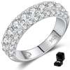 LOIPURI Wedding Engagement Gift for Wife, Moissanite Wedding Band for Women D Color VVS1 Eternity... LOIPURI Wedding Engagement Gift for Wife, Moissanite Wedding Band for Women D Color VVS1 Eternity...