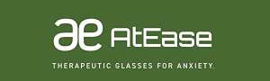 AtEase Therapeutic Glasses for Anxiety, Focus, Gaming