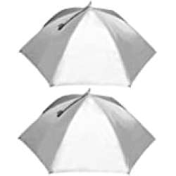 Juvale Foldable UFO Umbrella Cap - Waterproof ...