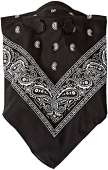 ATV Tek Dust Mask Bandana (Black, Universal/X-Large)