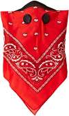 ATV Tek Dust Mask Bandana (Red, Universal/X-Large)