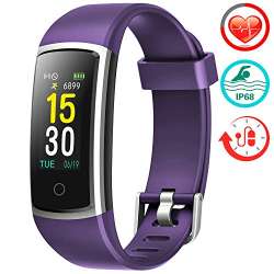 FITFORT Fitness Tracker with Blood Pressure HR Monitor ...