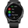 Garmin - vívoactive 4 Smartwatch 45mm Fiber-Reinforced Polymer - Slate with Black Case and... Garmin - vívoactive 4 Smartwatch 45mm Fiber-Reinforced Polymer - Slate with Black Case and...