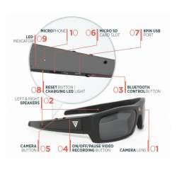 GoVision SOL Video Recording Sunglasses | Upscout - Gifts and Gear