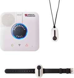 Medical Guardian Classic Guardian Medical Alert System white