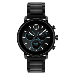 Movado | Movado Connect 2.0 black PVD smart watch with ...