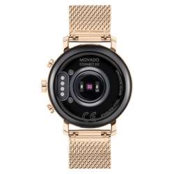 Movado | Movado Connect 2.0 pale rose gold smart watch ...