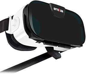 Virtual Reality Headset, OPTOSLON 3D VR Glasses for Mobile Games