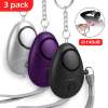 3Pack Personal Alarm Siren Song - 140dB Safesound Personal Alarms for Women Keychain with LED... 3Pack Personal Alarm Siren Song - 140dB Safesound Personal Alarms for Women Keychain with LED...
