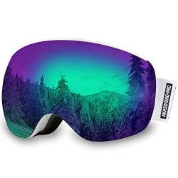 AKASO Mag-Pro OTG Ski Goggles, Snowboard Goggles ...
