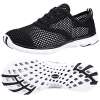 ALEADER Men's Quick Drying Aqua Water Shoes Black 7 D(M) US ALEADER Men's Quick Drying Aqua Water Shoes Black 7 D(M) US