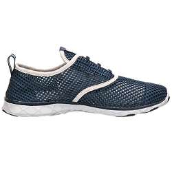 Aleader Men's Quick Drying Aqua Water Shoes, Blue, 11 D(M ...