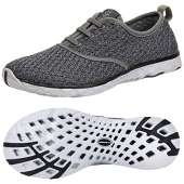ALEADER Men's Stylish Quick Drying Water Shoes Gray 12 D(M) US