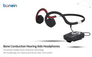 Bonein Hearing aid Headphones to Elderly, Rechargeable