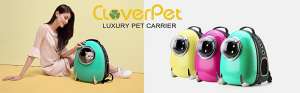 CLOVERPET Luxury Dog Cats Puppy Travel Bubble Pet