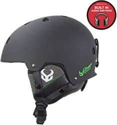 Demon Faktor Ski & Snowboard Helmet with Audio Ears