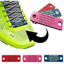 GoTags Shoe ID Tags, Important ID for Runners ...