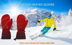 Heated Gloves for Men Women Heated Mittens Electric