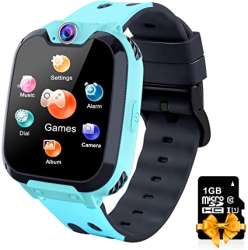 Kids Meritsoar Smartwatch with Phone Call 7 Games 1GB Card Music