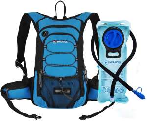 MIRACOL Hydration Backpack with 2L BPA Free Water