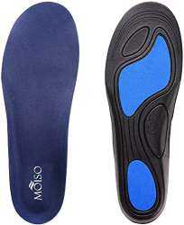 MOISO Full length Orthotic Insoles with Arch Support