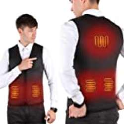 PKSTONE Heated Vest, USB Charging Electric ...