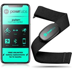 Powr Labs Heart Rate Monitor Chest Strap - ANT +