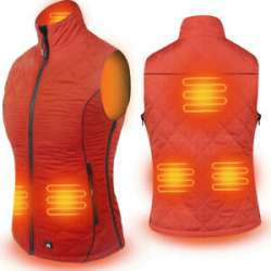 ARRIS Heated Vest for Women Size Adjustable 7.4V 7200mah Battery