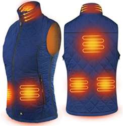 ARRIS Heated Vest for Women, Size Adjustable 7.4V Battery Electric