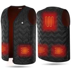 ARRIS Heated Vest Size Adjustable 7.4V Battery Electric ...