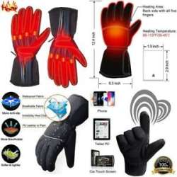 Autocastle Rechargeable Electric Battery Heated Gloves For ...