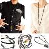 Rasta Wireless Headphones Necklace Black Marley Rasta Wireless Headphones Necklace Black Marley