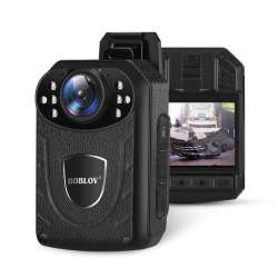 Boblov Ultra HD 1296p Professional Police Body Camera with ...