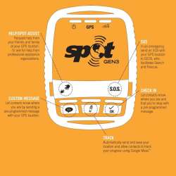 Buy SPOT GEN3 PERSONAL SATELLITE GPS MESSENGER, TRACKER ...