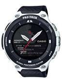 Casio Men's 'PRO TREK' Quartz Resin Outdoor Smartwatch, Color Black (Model: WSD-F20-WECAU)